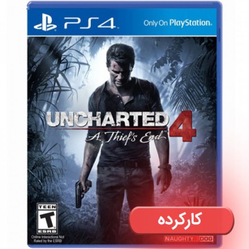 Uncharted 4 : A Thief's End - PS4 - کارکرده